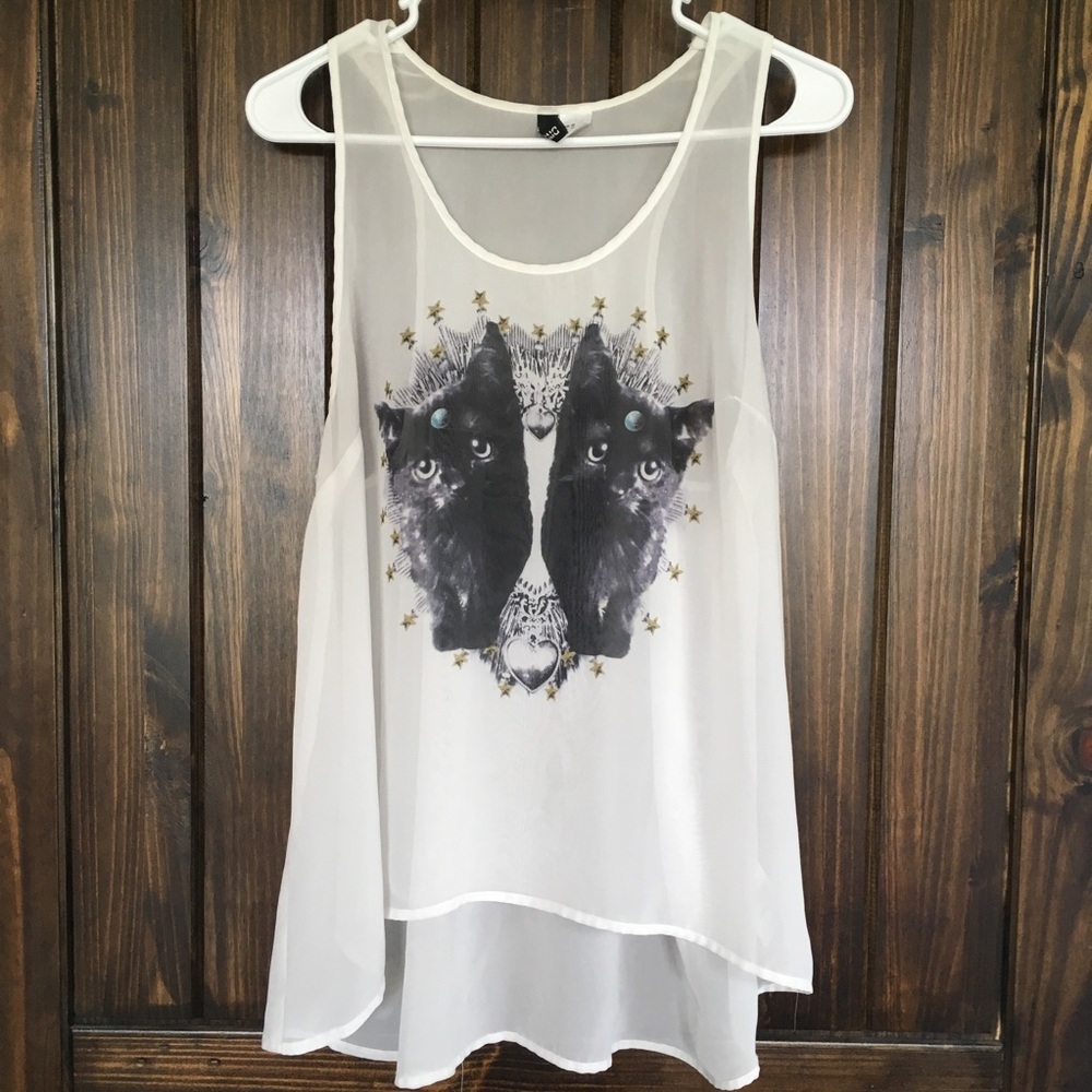 Sheer Cat Tank Too